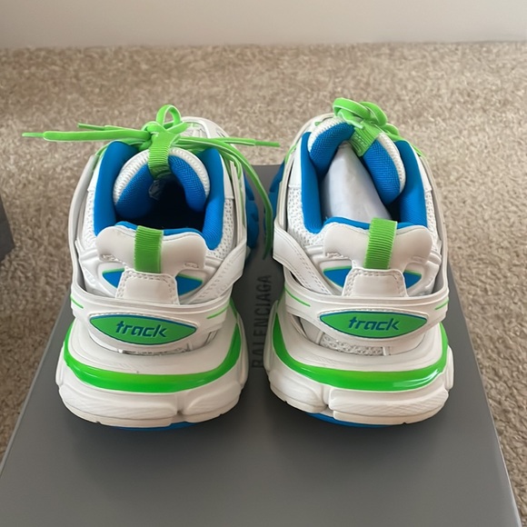 NWT BALENCIAGA TRACK NYLON MESH AND RUBBER SNEAKER - Picture 9 of 14